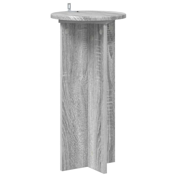 Växtställ 2 pcs Grå sonoma-ek 29,5 x 29,5 x 60 cm