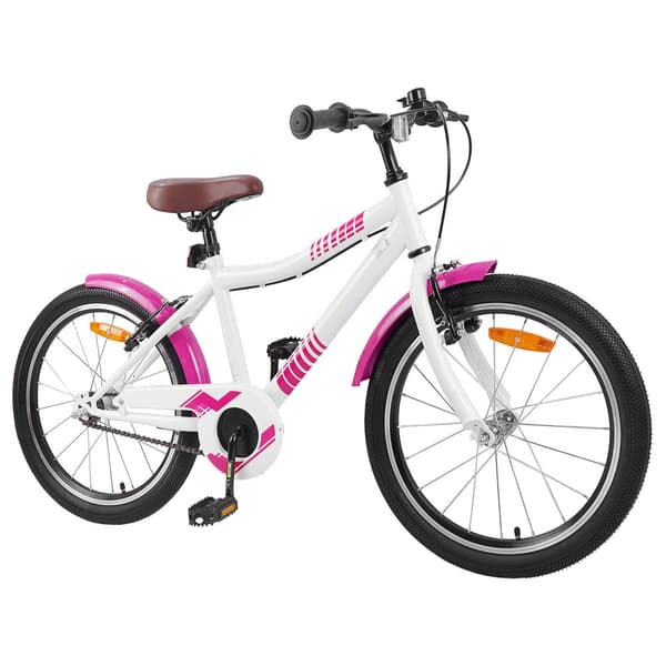 Barncykel 20 Tum för 6-11 år gamla Rosa