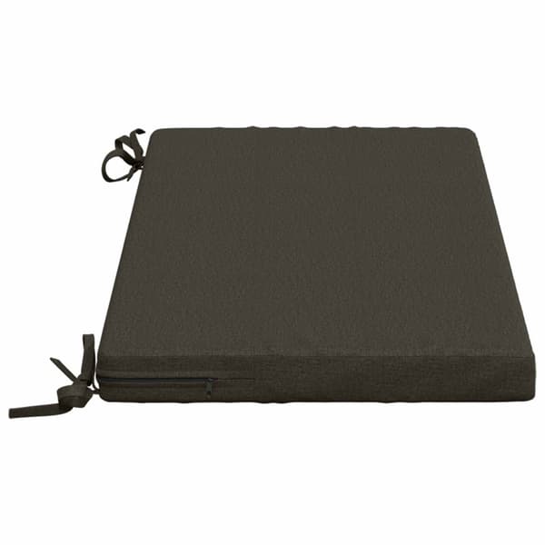 Bänk kudde SOEST 100% Polyester Antracit 80 x 40 x 5 cm