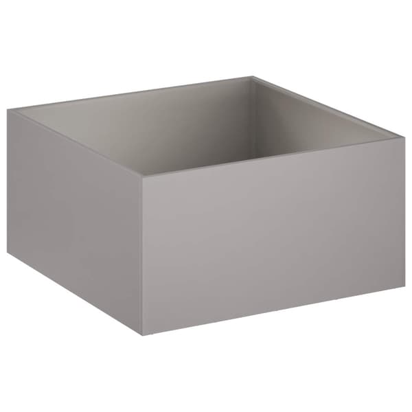 Trädgårdsplanterare 2 st Rostig 100 x 100 x 40 cm