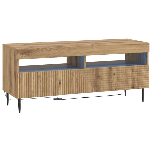 LED TV-skåp Artisan-ek Konstruerat trä