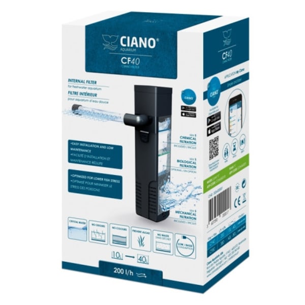 Innerfilter CF40 Ciano Max 200l/t