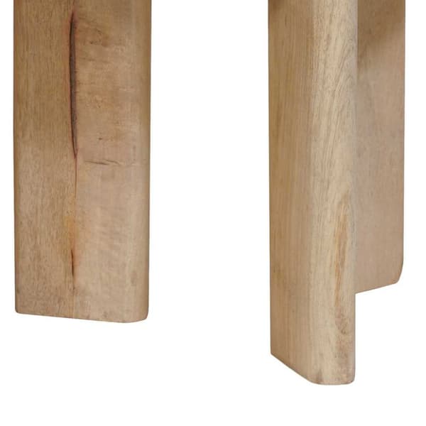 Nesting Kaffe Bord 3 pcs Svart Massivt mangoträ
