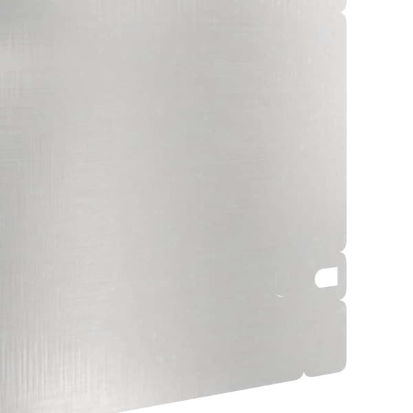 Gräskanter 30 pcs Silver 103 x 0,05 x 22 cm Rostfritt stål