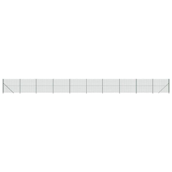 Stängsel med stolpsko grön 1,8x25 m