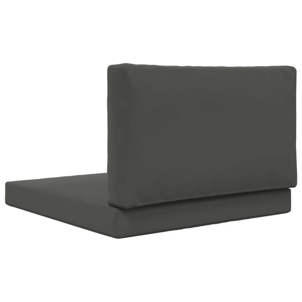 Utomhus Soffa Kudde 2 pcs Antracit Polyester