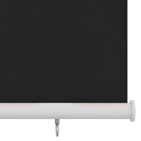 Rullgardin utomhus 100x140 cm svart