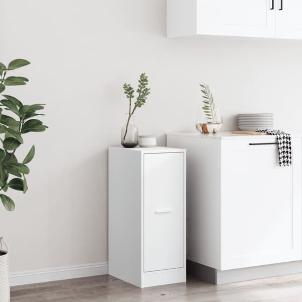 Apoteksskåp vit 30x41x77,5 cm konstruerat trä