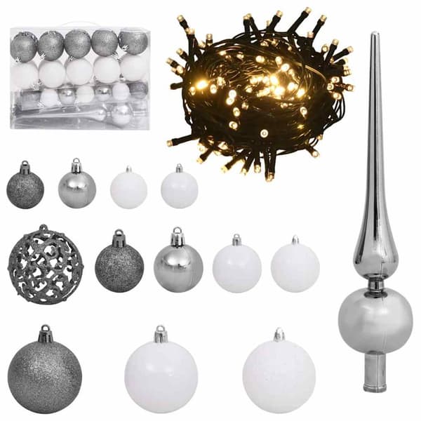 Plast Hingad Julgran med 150 LED-lampor Grön 150 cm PE och PVC