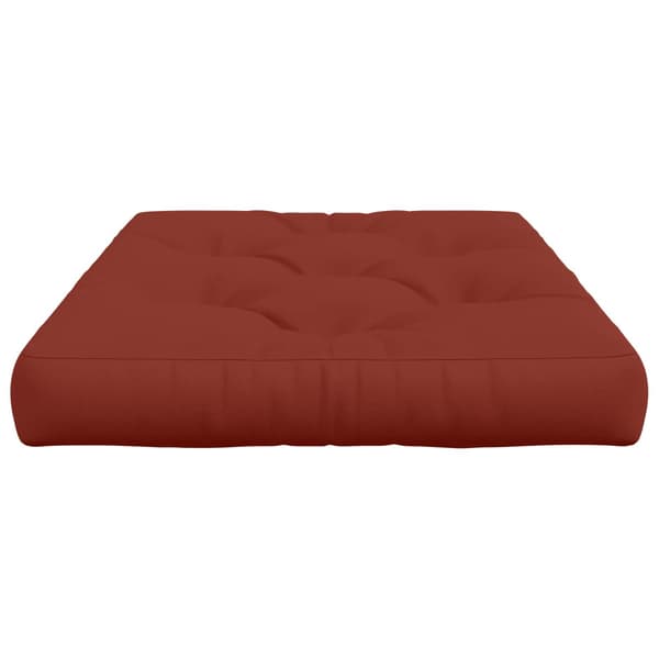 Pallkudd VIANEN 100% Polyester Röd 120 x 80 x 12 cm