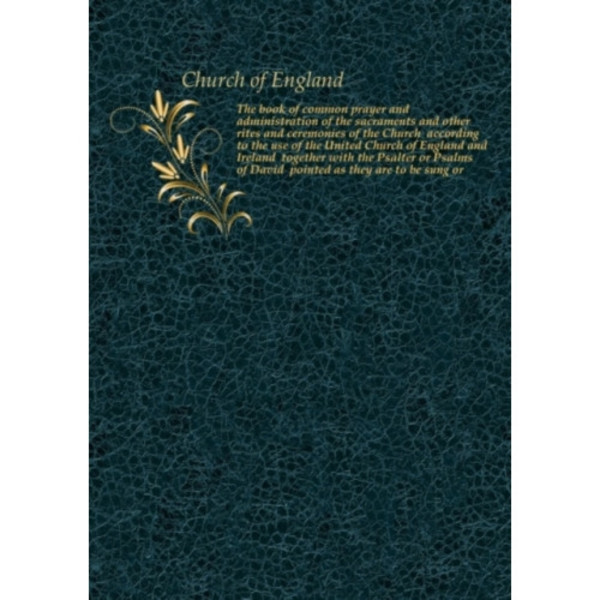 The book of common prayer (häftad, eng)