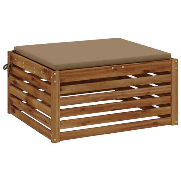 1-delad Sittdyna SOEST 100% Polyester Taupe 70 x 70 x 3 cm