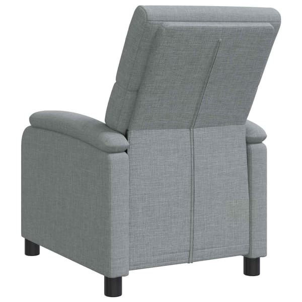 Recliner Ljusgrå Tyg