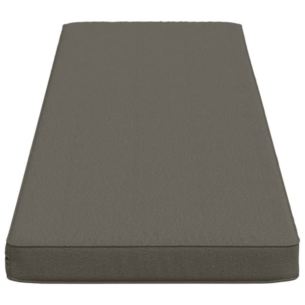 1-delad Bänk Kudde VUGHT 100% Polyester Grå 160 x 40 x 5 cm