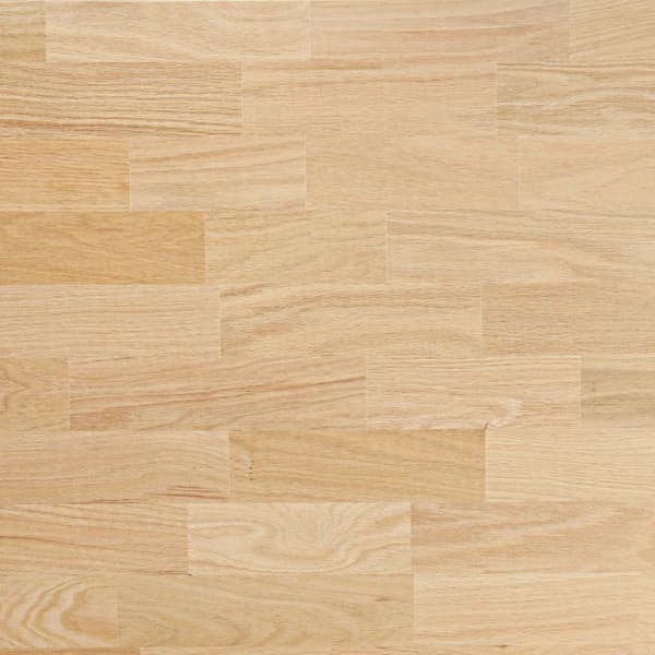 Bordsskiva obehandlad 100x50x2,5 cm massiv ek rektangulär
