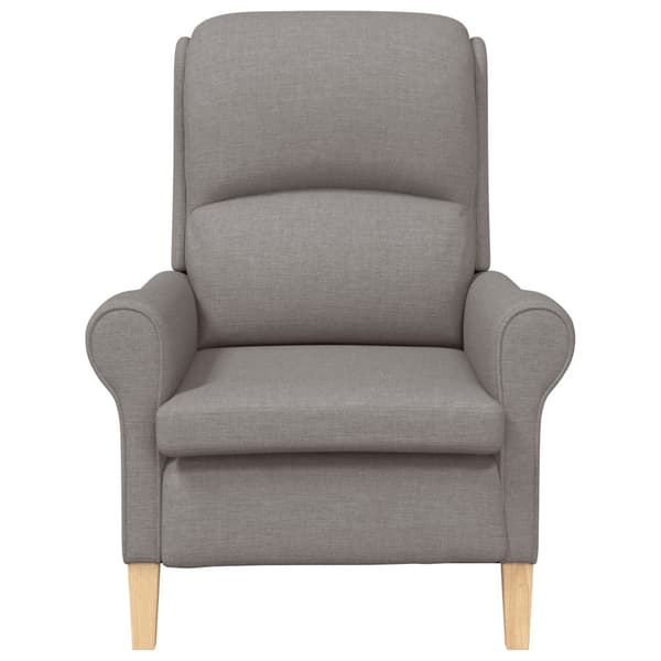fåtölj Taupe tyg