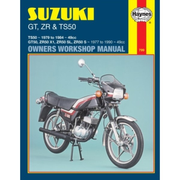 Suzuki GT, ZR & TS50 (77 - 90) Haynes Repair Manual (häftad, eng)