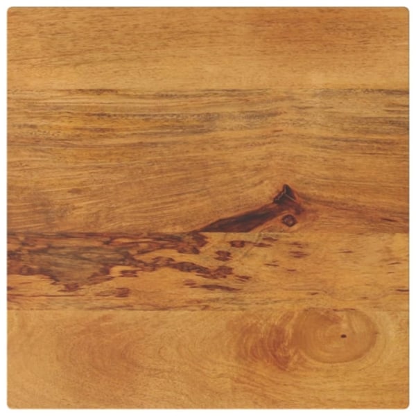 Bordsskiva 60x60x2,5 cm fyrkantig massiv mango-trä