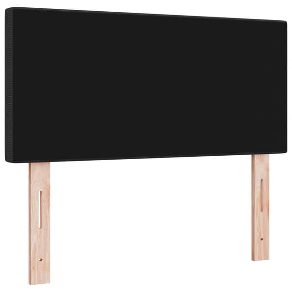 Huvudgavel Mörkgrå 100 cm Kordread tyg