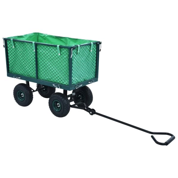 Trädgårdsvagn grön 350 kg