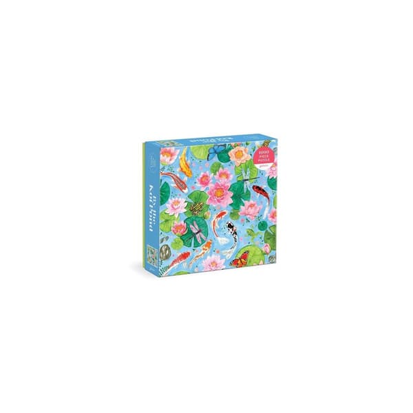 By The Koi Pond 1000 Piece Puzzle in Square Box (bok, eng)
