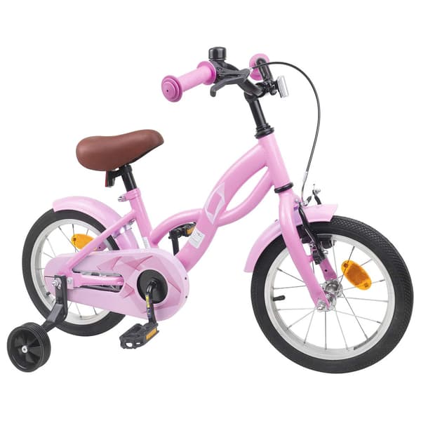 Barncykel 12 Tum för 2-4 åringar Ljusrosa