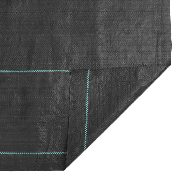 Ogräsmatta svart 1,5x25 m PP