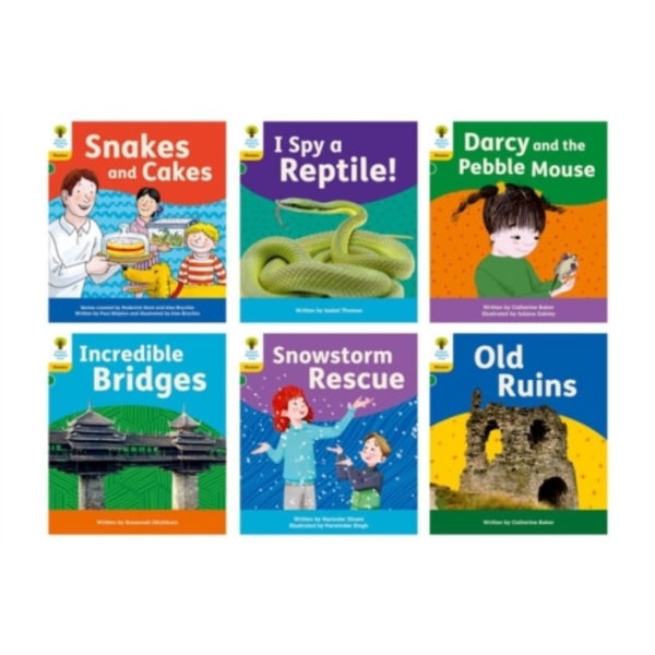 Oxford Reading Tree: Floppy's Phonics Decoding Practice: Oxford Level 5: Mixed Pack of 6 (häftad, eng)