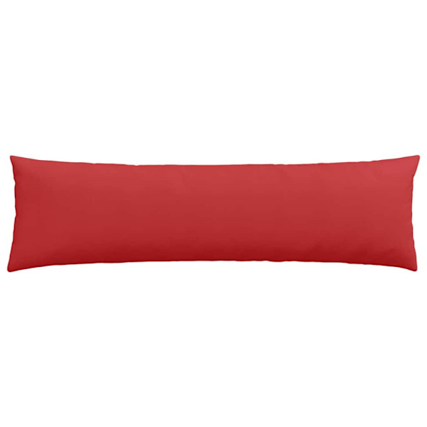Sofakuddar 2 pcs Röd 145 x 40 cm tyg