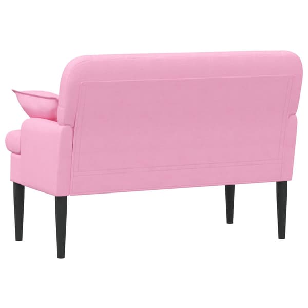 Loveseat med knapprapport Rosa 111 x 68 x 80 cm Tyg