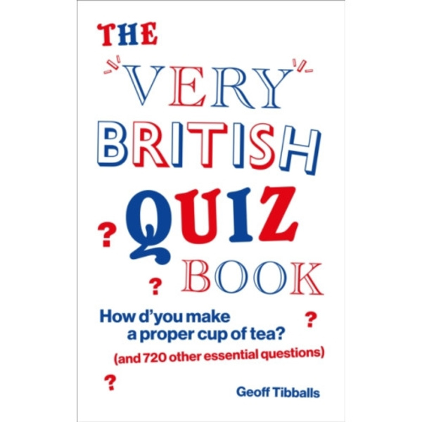 The Very British Quiz Book (häftad, eng)