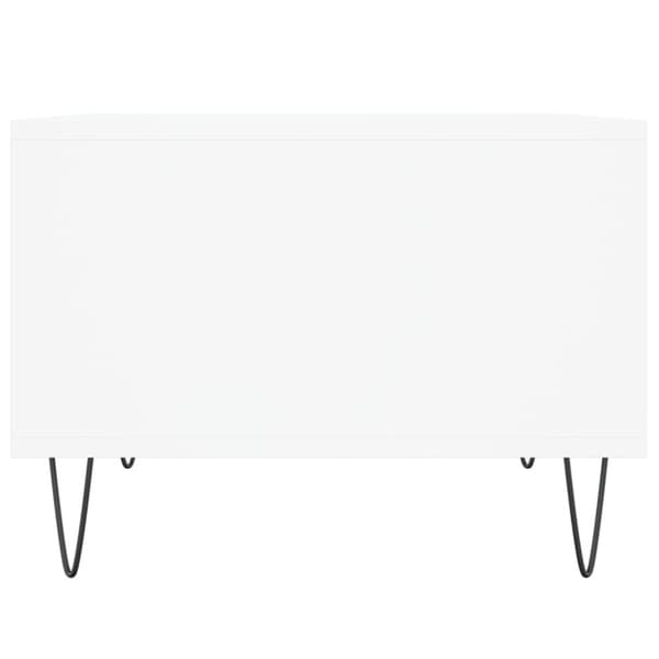 Soffbord vit 60x50x36,5 cm konstruerat trä