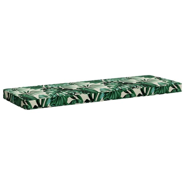1-delad Bänk Kudde VUGHT 100% Polyester Bladmönster