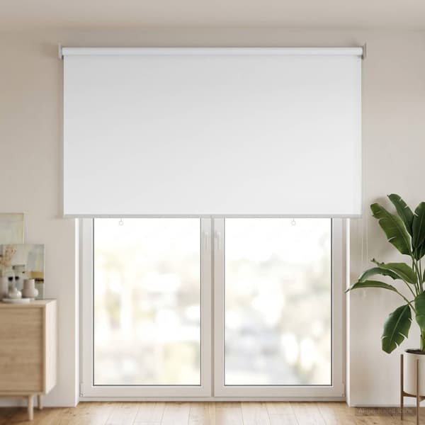 Rullgardin UV-skydd Vit 140 x 230 cm Polyester