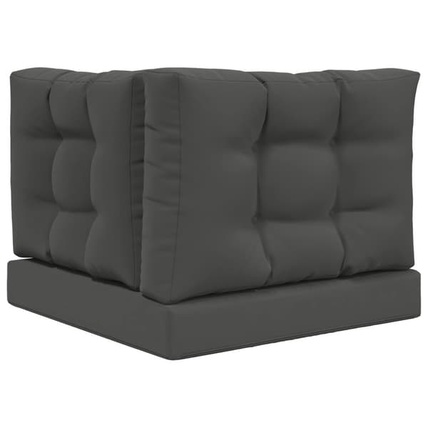 Utomhus Soffa Kudde 3 pcs Antracit Polyester