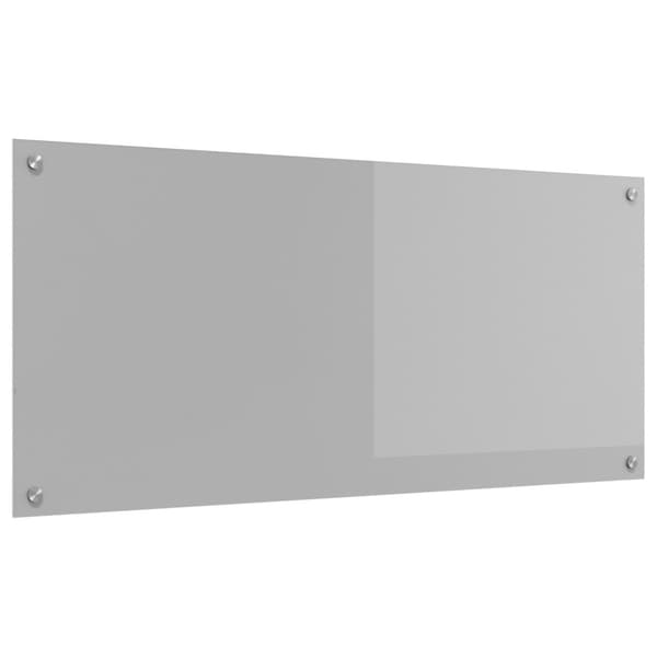 Köksskydd Ljusgrå 110 x 50 cm härdat glas