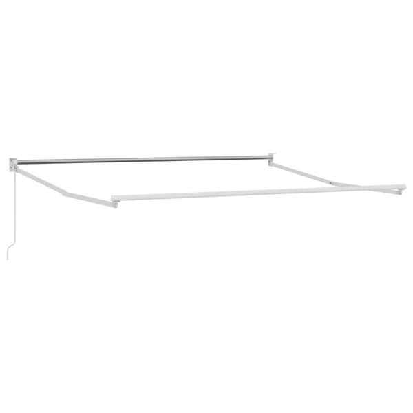 Utdragbar markis Taupe 3,5 x 2 m 100% Polyester och Aluminium