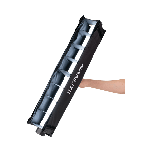 Nanlite Barndoor with eggcrate for Pavotube II 15X