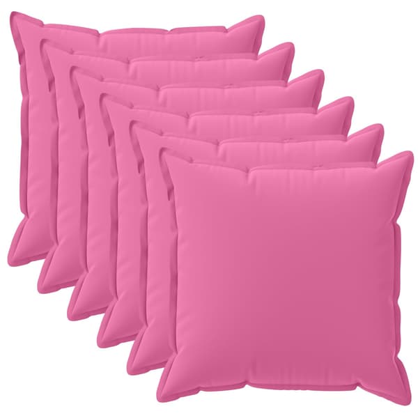 Kudde med kudde HOUTEN 6 st Rosa Polyester