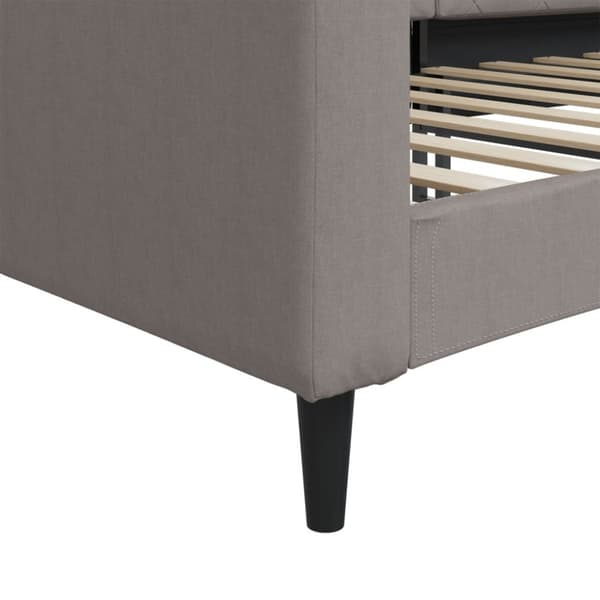 Dagbädd taupe 90x200 cm tyg