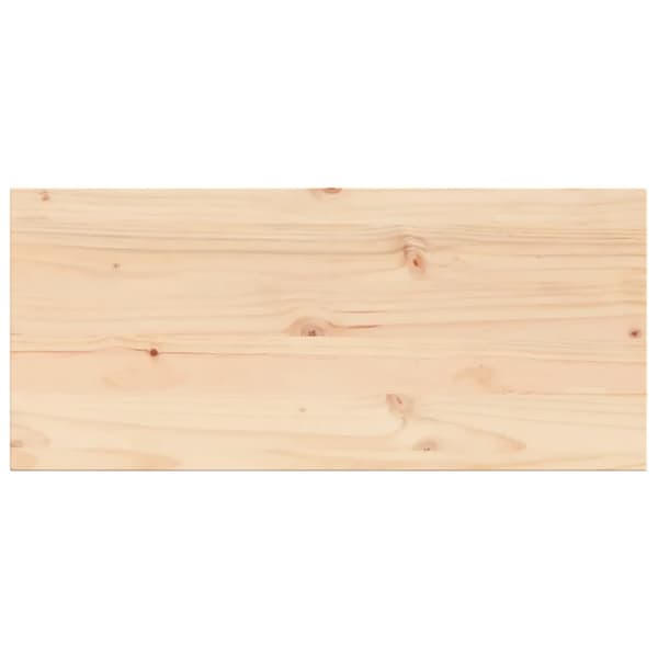 Bordsskiva 90x40x2,5 cm rektangulär massiv furu