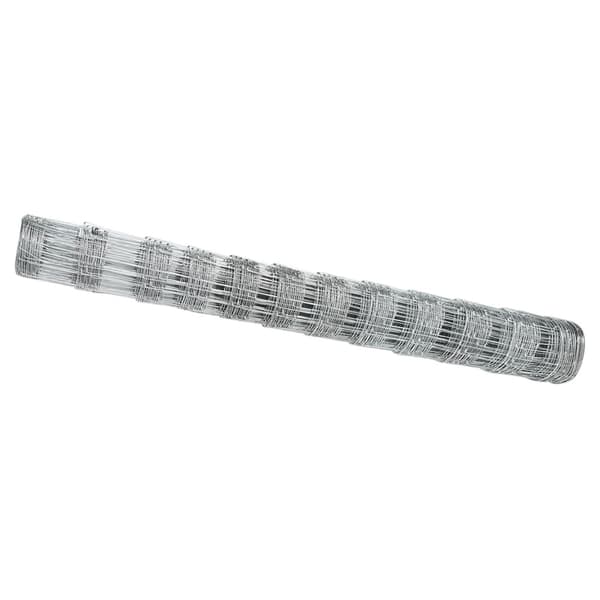 Stängsel för åker / äng Silver 25 x 1,2 m Galvaniserat stål