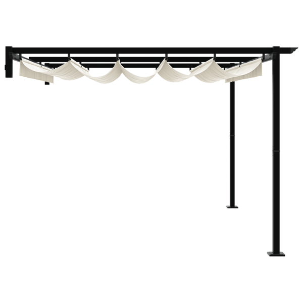Paviljong Kräm 400 x 300 x 200 cm Polyester