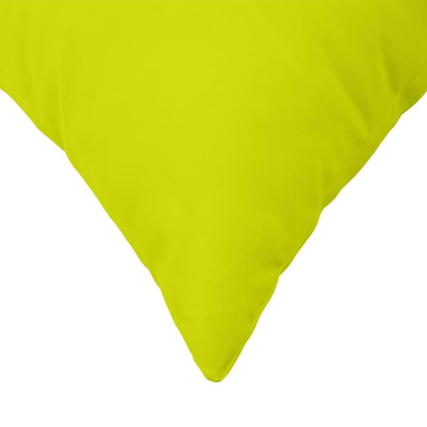Kuddöverdrag 12 st HEERLEN Klart grön. 40 x 40 cm Polyester