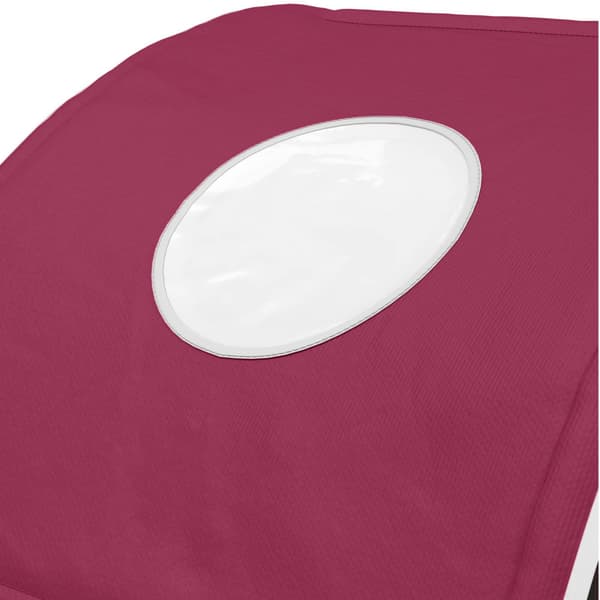 Sängtunnel 2 pcs Röd 211 x 52,5 x 2 cm Polyester