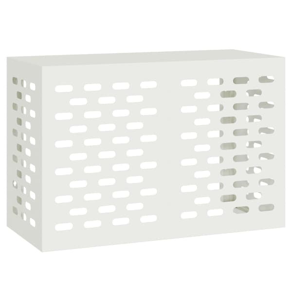 Täckning för Luftkonditionering Vit 90 x 40 x 60 cm Stål