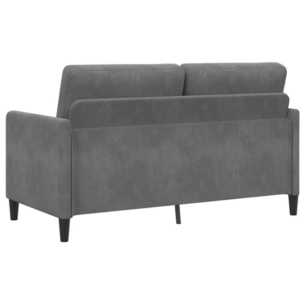Soffa med förvaring Mörkgrå 152 x 78 x 87 cm Polyester