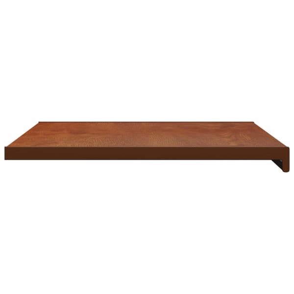 Fönsterbräda Brun trä 100 x 50 x 4,5 cm PVC