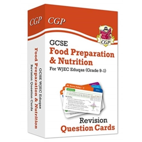 GCSE Food Preparation & Nutrition WJEC Eduqas Revision Question Cards (inbunden, eng)