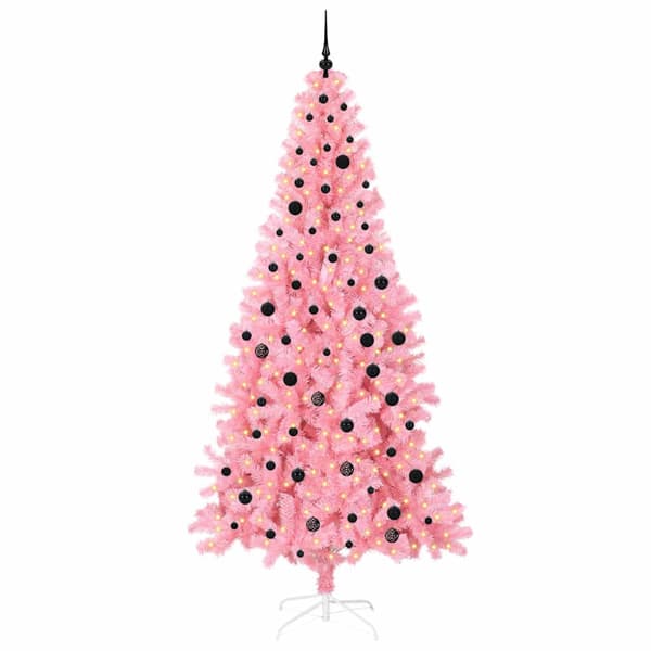 Julgran Rosa 240 cm PVC